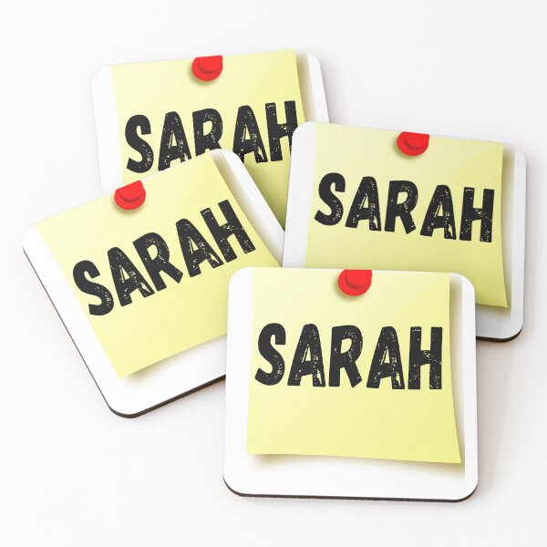 Item preview, SARAH Personalized Name Birthday Tag Family Name Sarah Girl Name First Name Last Name  designed and sold by HalloweenGift.