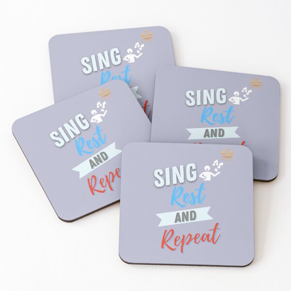 Item preview, Sing, Rest, & Repeat designed and sold by MUSIC KING.