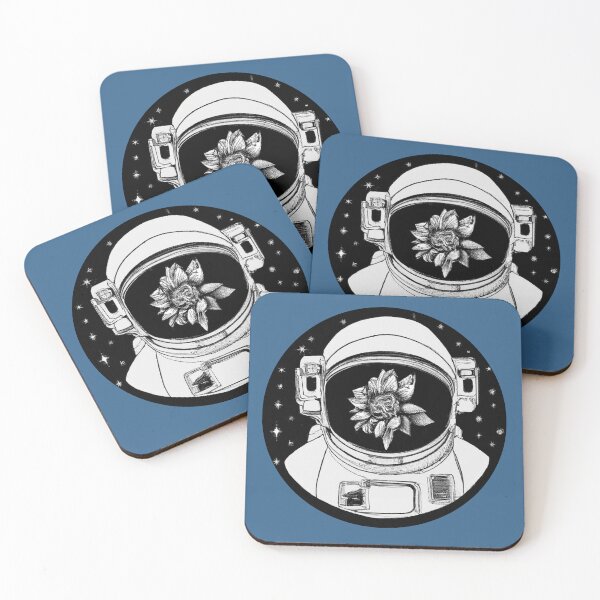 Item preview, Astronaut and Flower designed and sold by Heather Land.