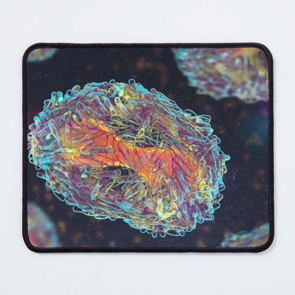 Item preview, Monkeypox viruses, 3D illustration designed and sold by Kateryna Kon.