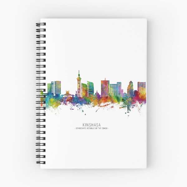 Item preview, Kinshasa Democratic Republic of the Congo Skyline designed and sold by ArtPrints.