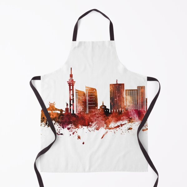 Item preview, Kinshasa Democratic Republic of the Congo Skyline designed and sold by ArtPrints.
