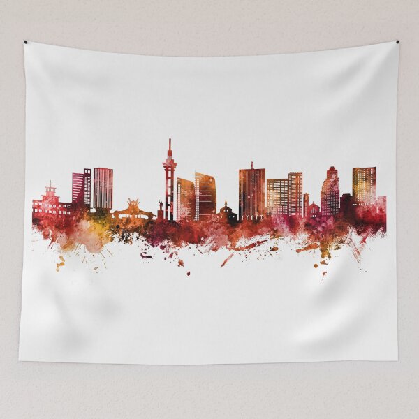 Item preview, Kinshasa Democratic Republic of the Congo Skyline designed and sold by ArtPrints.
