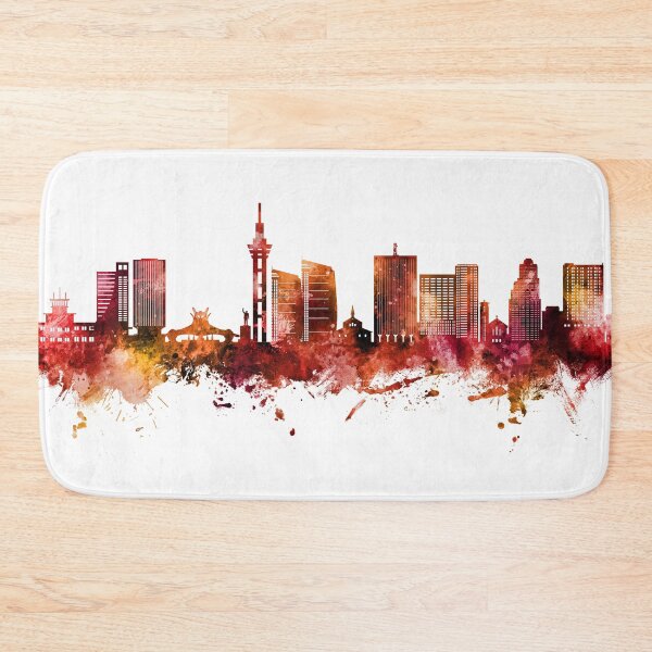 Item preview, Kinshasa Democratic Republic of the Congo Skyline designed and sold by ArtPrints.