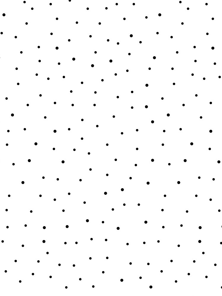Random Dots on White by MissTiina