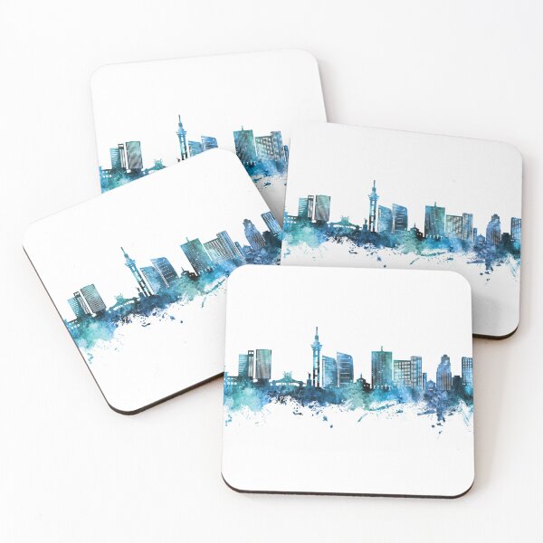 Item preview, Kinshasa Democratic Republic of the Congo Skyline designed and sold by ArtPrints.