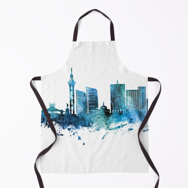 Item preview, Kinshasa Democratic Republic of the Congo Skyline designed and sold by ArtPrints.