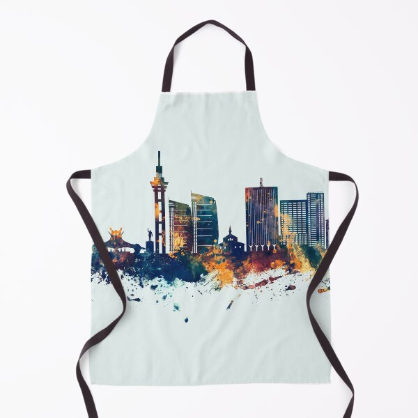Item preview, Kinshasa Democratic Republic of the Congo Skyline designed and sold by ArtPrints.