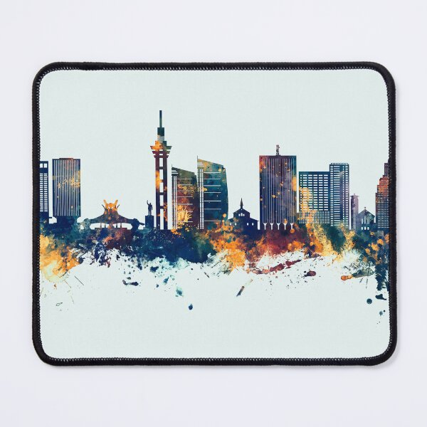Item preview, Kinshasa Democratic Republic of the Congo Skyline designed and sold by ArtPrints.