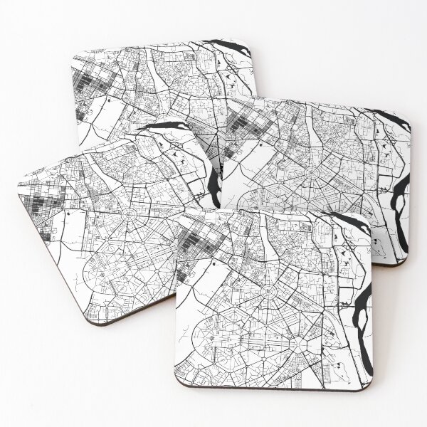 Item preview, Delhi, India Street Map designed and sold by InkistPrints.