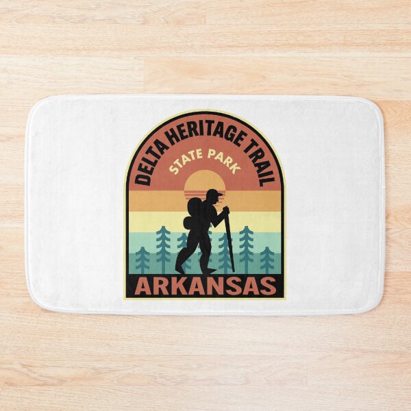 Item preview, Delta Heritage Trail State Park Arkansas Retro Hiking designed and sold by HalpinDesign.