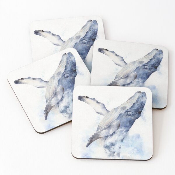Item preview, Bursting Humpback Whale designed and sold by Kristie Millan.