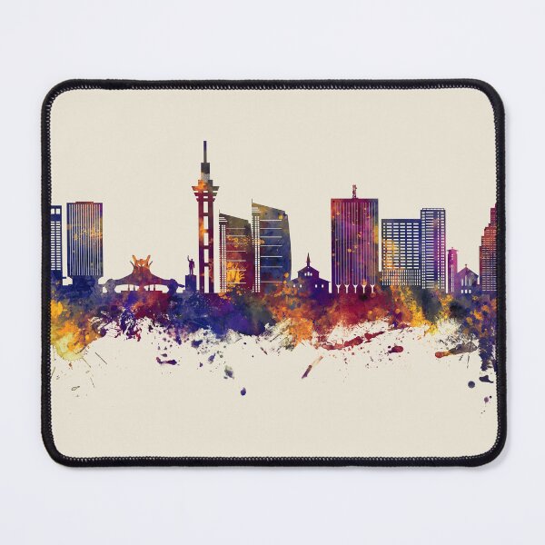 Item preview, Kinshasa Democratic Republic of the Congo Skyline designed and sold by ArtPrints.