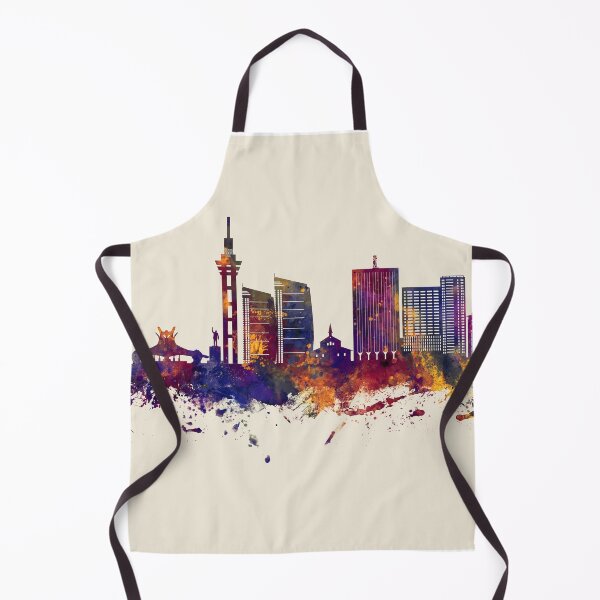 Item preview, Kinshasa Democratic Republic of the Congo Skyline designed and sold by ArtPrints.