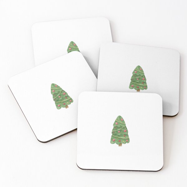 Item preview, Watercolor Christmas Tree  designed and sold by alisonsadler.