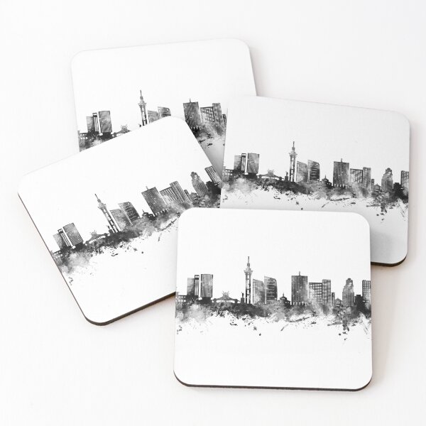 Item preview, Kinshasa Democratic Republic of the Congo Skyline designed and sold by ArtPrints.