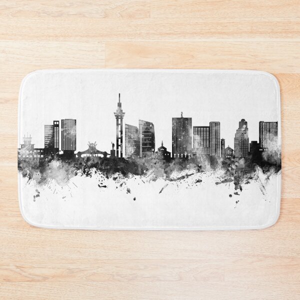 Item preview, Kinshasa Democratic Republic of the Congo Skyline designed and sold by ArtPrints.