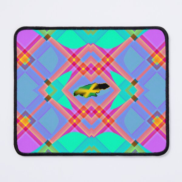 Item preview, UNFORGETTABLE WEST INDIES CHRISTMAS SOUVENIRS - UNIQUE ABSTRACT CARIBBEAN GEOMETRIC PATTERN - GREATJAMAICAN VIBES FLAG INSPIRATION designed and sold by Ralek.