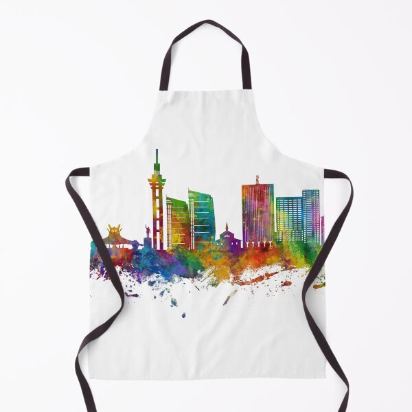 Item preview, Kinshasa Democratic Republic of the Congo Skyline designed and sold by ArtPrints.