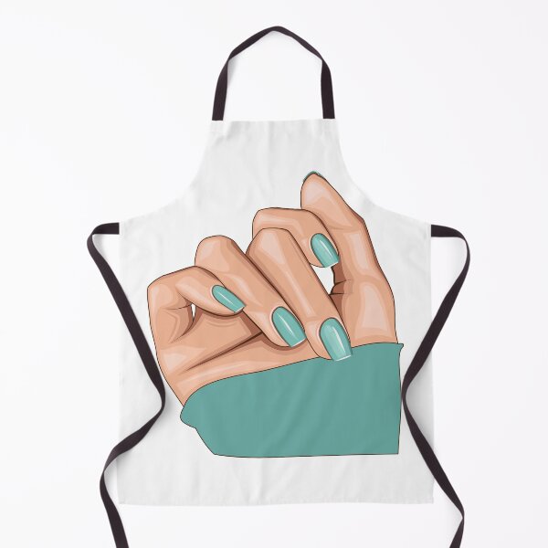 Item preview, blue nails designed and sold by assiya-fashion.