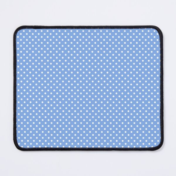 Item preview, Small white polka dots on light blue. designed and sold by marinaklykva.