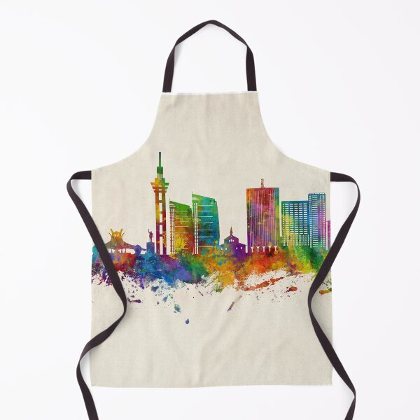 Item preview, Kinshasa Democratic Republic of the Congo Skyline designed and sold by ArtPrints.