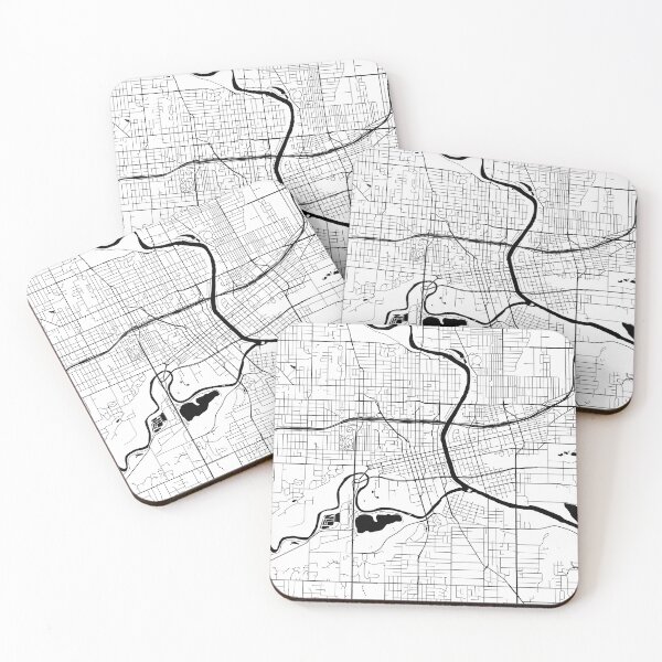 Item preview, Des Moines, Iowa Street Map designed and sold by InkistPrints.