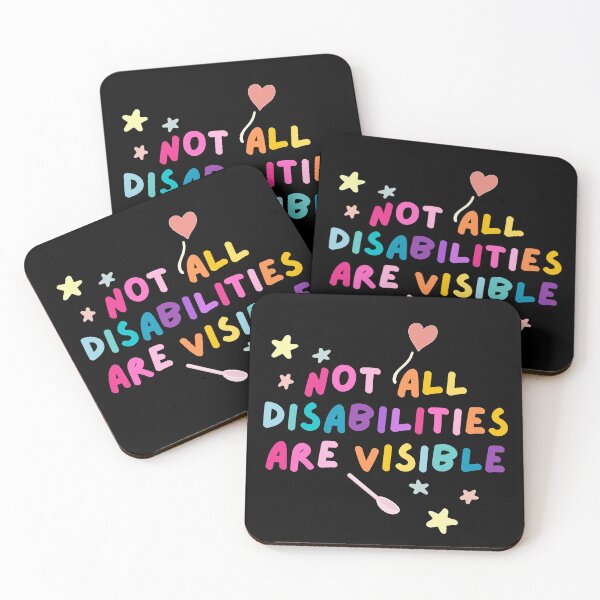 Item preview, Not all disabilities are visible designed and sold by mydoodlesateme.