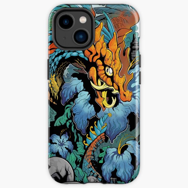 Feathered Serpent Dragon iPhone Tough Case