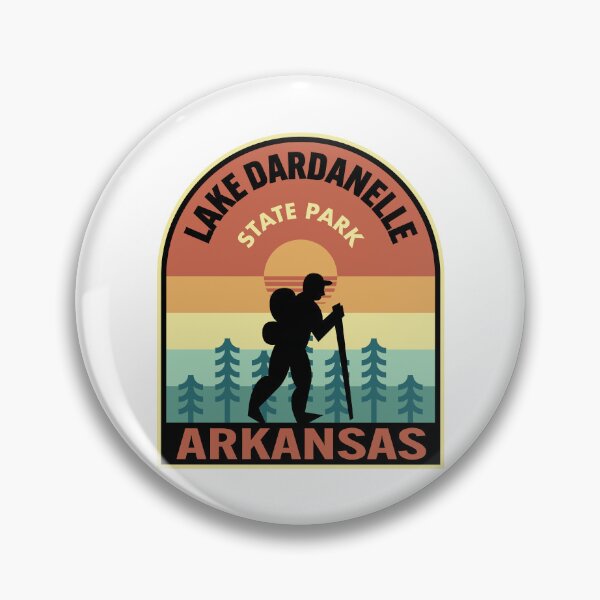 Item preview, Lake Dardanelle State Park Arkansas Retro Hiking designed and sold by HalpinDesign.