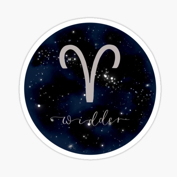 Sternzeichen Widder Sticker