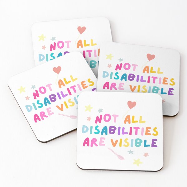 Item preview, Not all disabilities are visible designed and sold by mydoodlesateme.