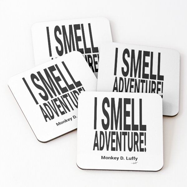 Item preview, I smell Adventure! Monkey D Luffy designed and sold by MagiqueStickers ⭐⭐⭐⭐⭐.