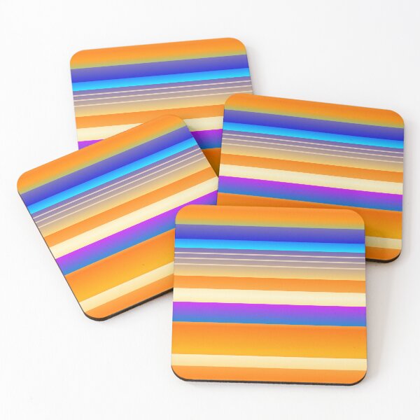 Item preview, Blue orange color palette line pattern | blue orange color combination designed and sold by lausn.