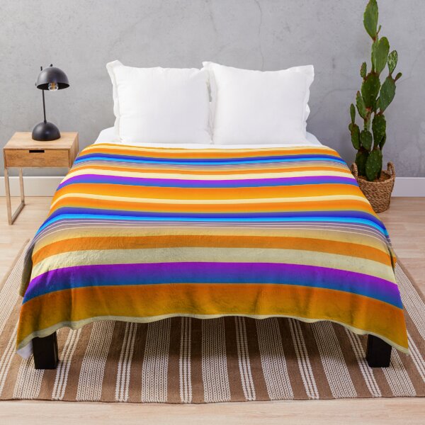 Item preview, Blue orange color palette line pattern | blue orange color combination designed and sold by lausn.