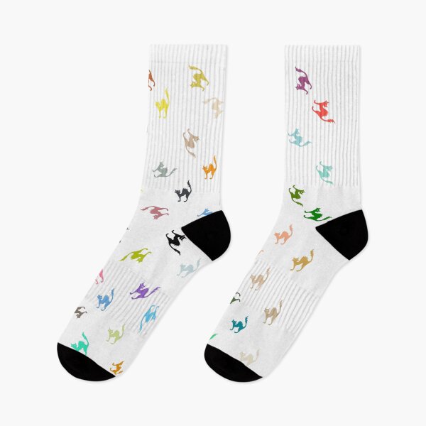 Item preview, Color Cat Pattern designed and sold by Pixel4Art.