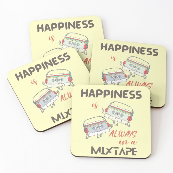 Item preview,  For all 90s kids | gift for 90s kids| retro | happiness is always in the mixtape designed and sold by Arteartz.