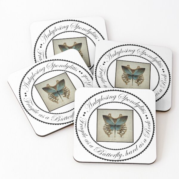 Item preview, Ankylosing Spondylitis - Fragile As A Butterfly, Hard As A Rock designed and sold by The Chronic's  Chronicles.