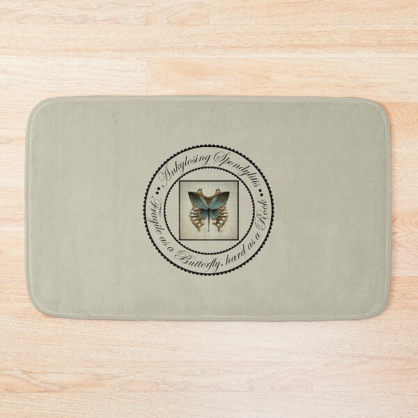 Item preview, Ankylosing Spondylitis - Fragile As A Butterfly, Hard As A Rock designed and sold by The Chronic's  Chronicles.