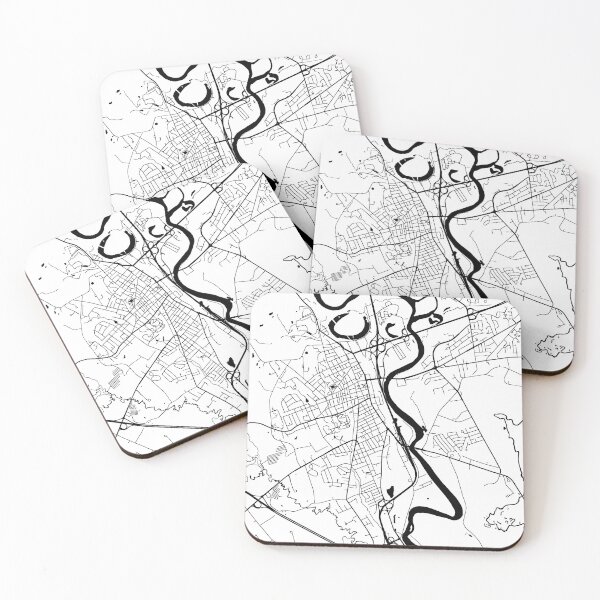 Item preview, Concord, New Hampshire Street Map designed and sold by InkistPrints.