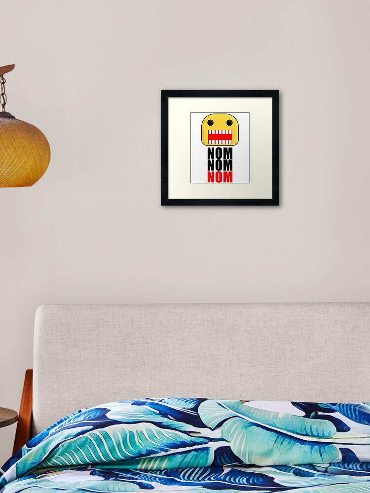 roblox feed the noob art print