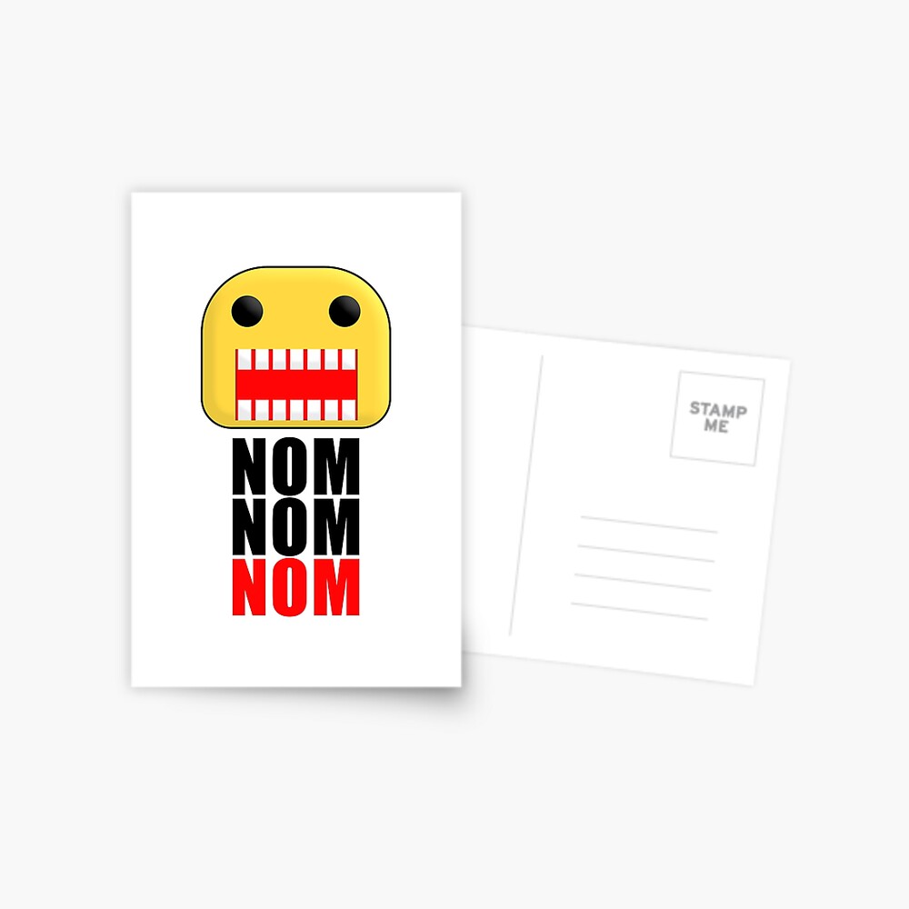 Roblox Feed The Noob Greeting Card By Jenr8d Designs Redbubble - red supreme t shirt robloxfeed supreme