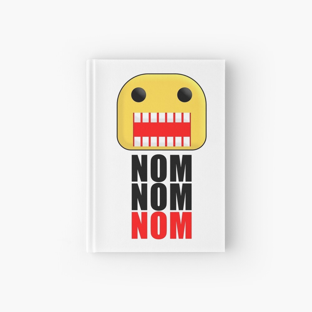 Roblox Feed The Noob Hardcover Journal By Jenr8d Designs - roblox mmm chezburger baby one piece by jenr8d designs redbubble