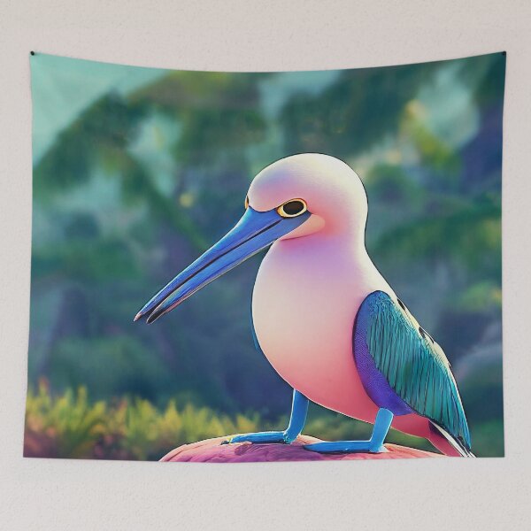 Item preview, Redreaming Whimsy Series: Blue Footed Booby designed and sold by REDREAMER.