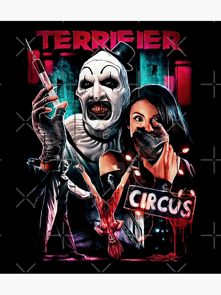 "Terifier scream The Best Horror Movie Characters of All Time" Poster