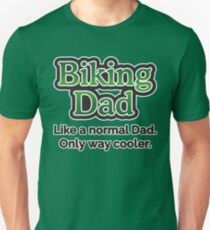 Radfahrender Vati Unisex T-Shirt