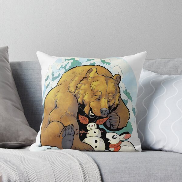 Item preview, Bear and Bunny Holiday Gift designed and sold by ScribbleJay.