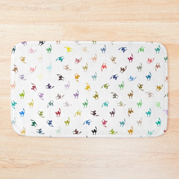 Item preview, Color Cat Pattern designed and sold by Pixel4Art.
