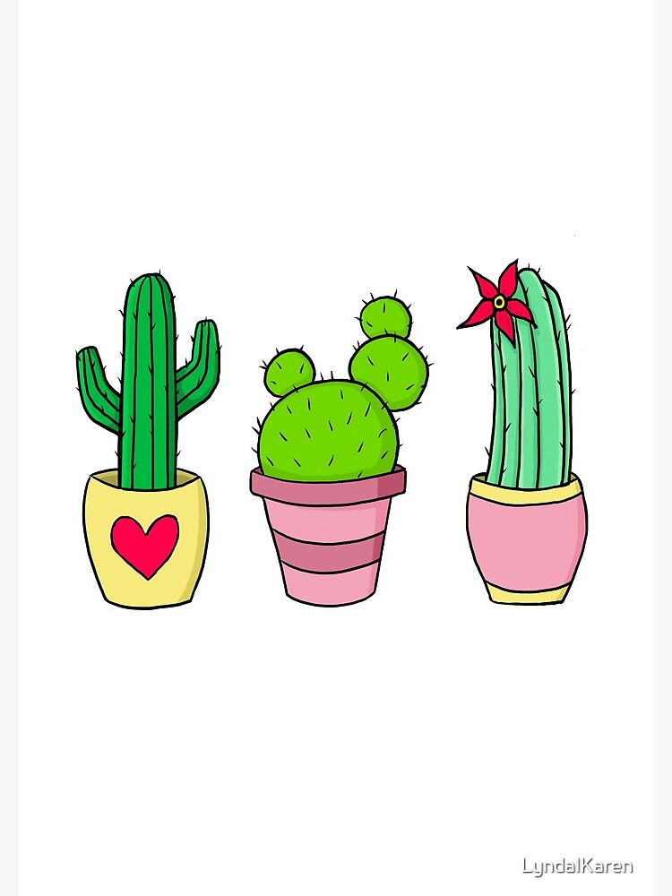 Cute Cacti by LyndalKaren