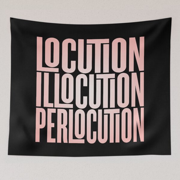Item preview, Locution, Illocution, Perlocution. #2 v.3 designed and sold by x1brett.